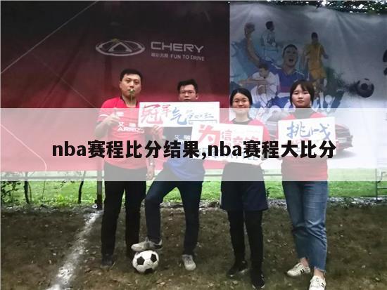 nba赛程比分结果,nba赛程大比分